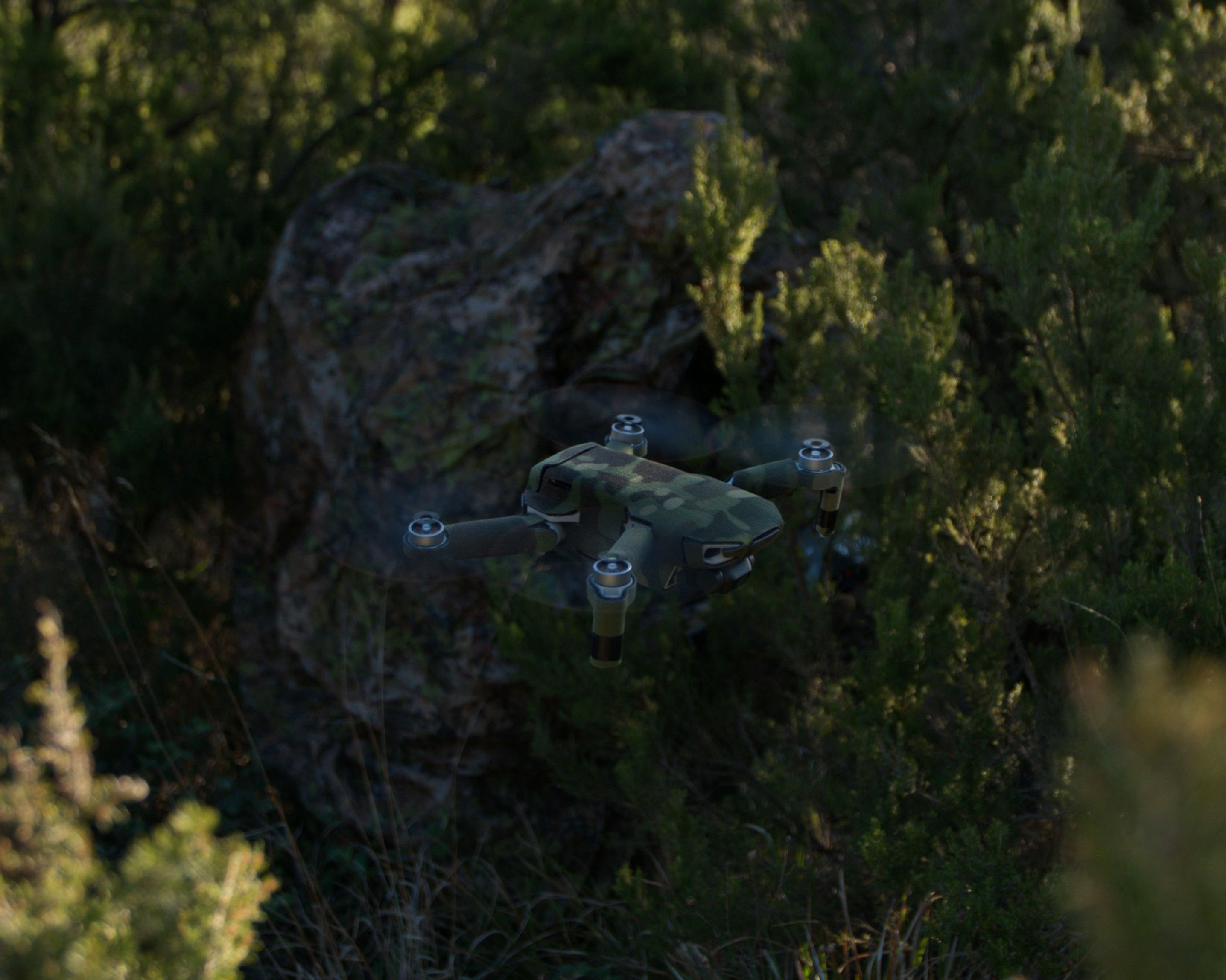 MORSEL — modular camouflage layer on drone